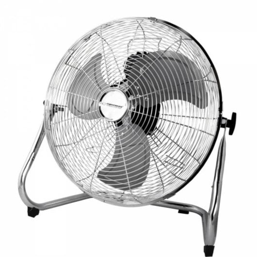 Ventilatore Esperanza Cyclone 45 cm 3 velocità alluminio metallo cromo
