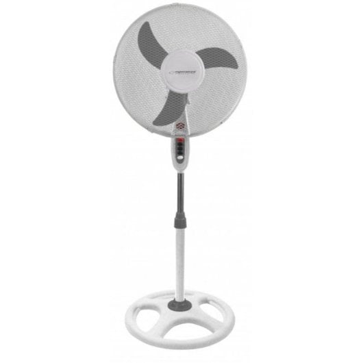Ventilatore da pavimento Esperanza EHF002WE 40cm 3 velocità oscillante grigio bianco