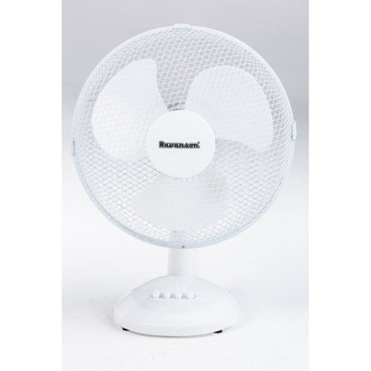 Ravanson WT-1030 Ventilateur à pales 35 cm Gris/Blanc Table