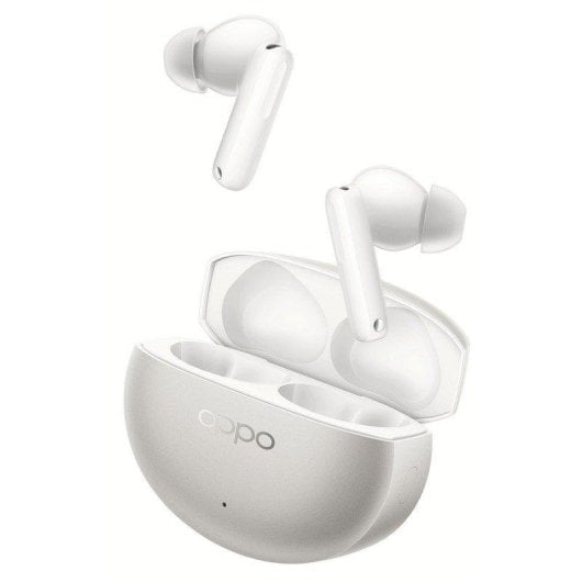 Auriculares Oppo Enco X3S Inalámbricos Bluetooth mit Geräuschunterdrückung, Triple-Mikrofon, IP55, Silber