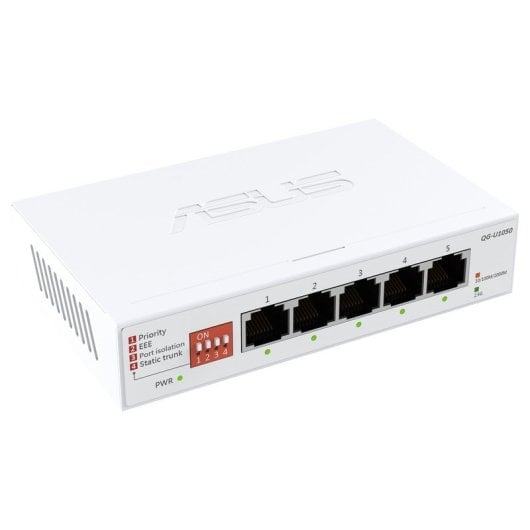 ASUS QG-U1050 Switch 5 Portas 2.5G Ethernet Não Gerido Branco