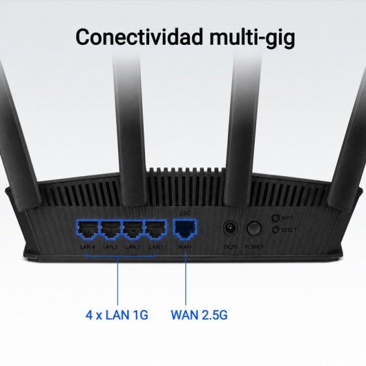 Router Asus RT-BE55 WiFi 7 Dual-Band 3600 Mbit/s 2.5G VPN QoS Firewall