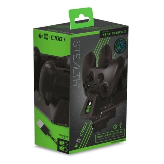 Stealth Dual USB Twin Battery Packs Cargador de mandos para Xbox Series S/X