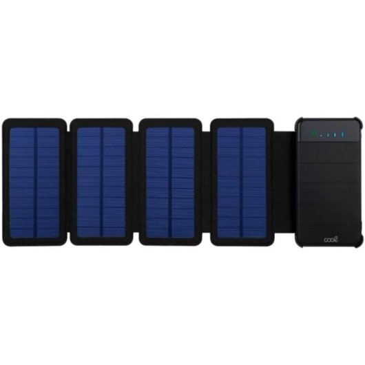 Power Bank Solare 30000mAh Con 4 Porte – Ricarica Rapida USB C, Torcia LED, Per Smartphone E Tablet