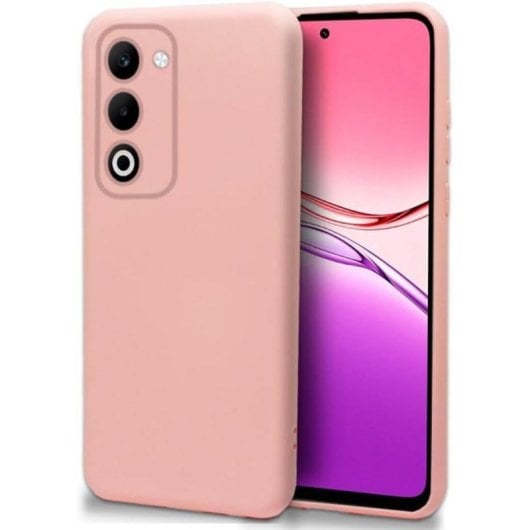 Funda para móvil Cool Silicona Rosa Ultradelgada Antigolpes Flexible para OPPO A5 4G y A5 5G
