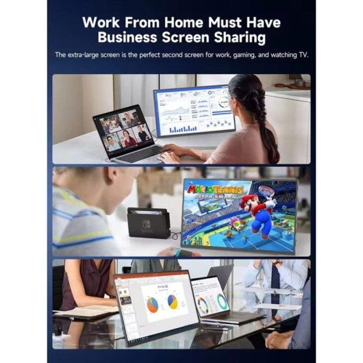 Monitor Uperfect 23.8" QHD 180Hz IPS FreeSync HDR Supporto Regolabile VESA