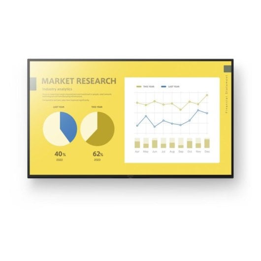 Sony FW-50EZ20L 50" Display Signage 4K Ultra HD LED Android WiFi