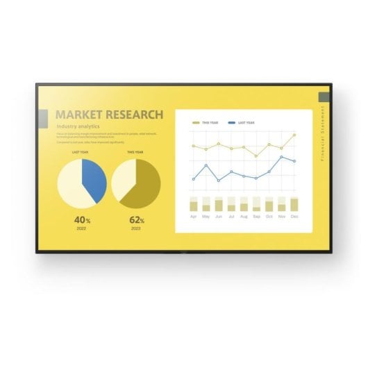 Sony FW-65EZ20L Pantalla profesional 65" 4K UHD LED Direct-LED Android