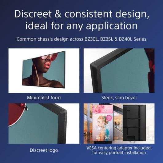 Sony FW-75BZ40L 75" 4K Ultra HD Signage Display LCD IPS