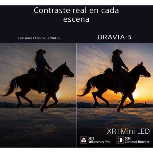 TV Sony Mini LED K98XR55BP 98" 4K Smart Dolby Vision Gaming