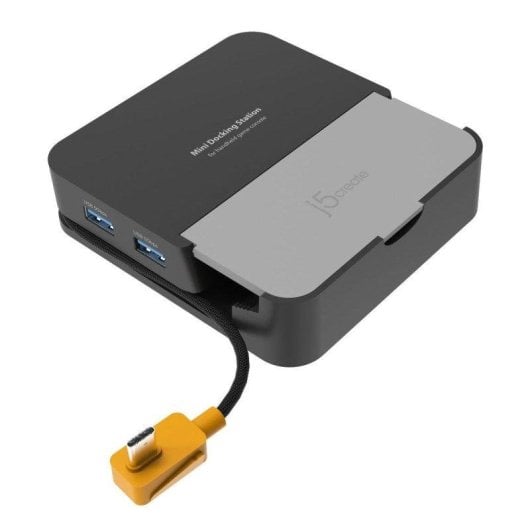 Base Dock j5create JCD624-N Omni Side Dock para Nintendo Switch 2 y Steam Deck