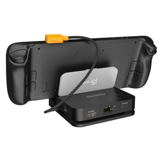 Base Dock j5create JCD624-N Omni Side Dock para Nintendo Switch 2 y Steam Deck