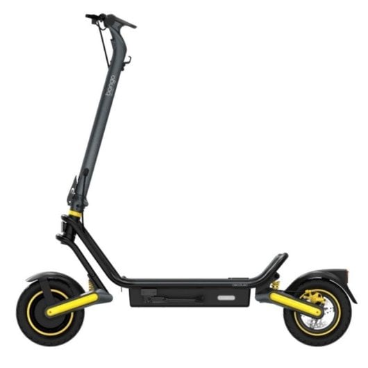 Patinete elétrico Cecotec Bongo GS50 XXL Connected 350W Autonomia 50km Rodas 10" Dupla suspensão Preto Amarelo