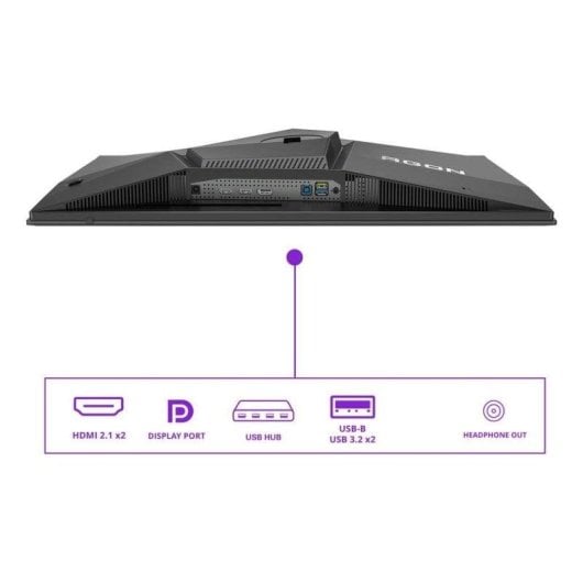 Monitor AOC AGON PRO AG276QKD2 27" Quad HD 500Hz QD-OLED 0,03ms G-Sync HDR500