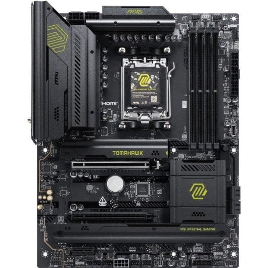 Carte mère MSI MAG B850 TOMAHAWK WIFI B850 AM5 DDR5 ATX WiFi 7 PCIe 5.0 5G LAN