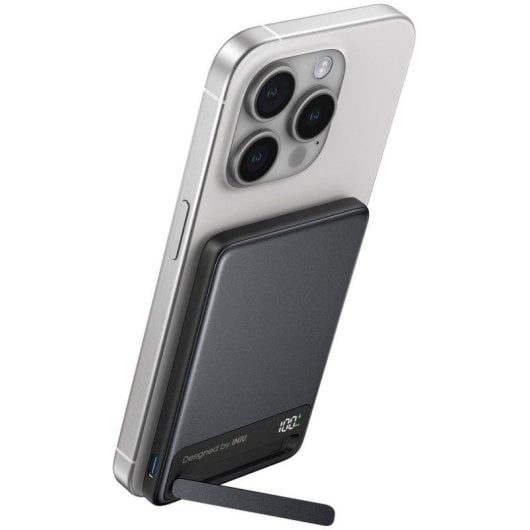 Batería externa INIU MagPro Qi2 Powerbank 5000mAh magnética 20W negra