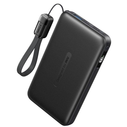 Powerbank INIU Pocket Neo 10.000mAh 22.5W Noir charge rapide PD