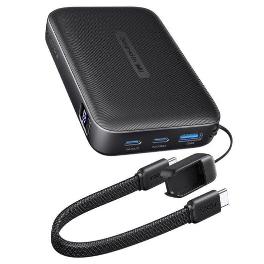 Powerbank INIU Pocket Neo 20000 mAh Negro Display LED Carga rápida 22.5W