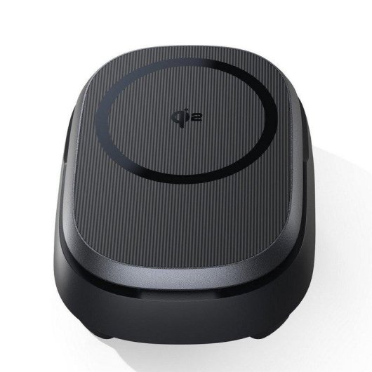 Cargador inalámbrico INIU MagPro Qi2 15W soporte magnético plegable negro