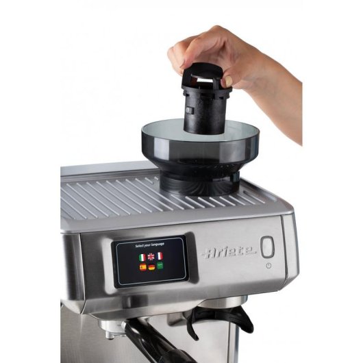 Cafeteira Automática Ariete 1312/10 2L 15 bar com moinho integrado e vaporizador