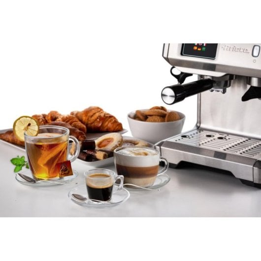 Cafeteira Automática Ariete 1312/10 2L 15 bar com moinho integrado e vaporizador