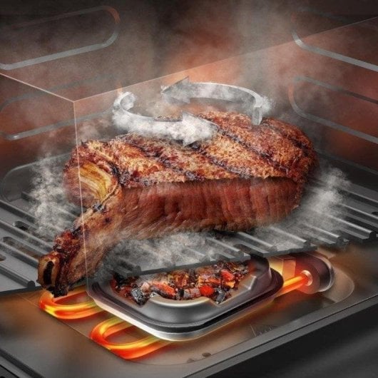 Friteuse sans Huile Cecotec Cecofry&Grill Smokin'Prime 11000 11L 2800W Double Réservoir Grill Ahumage
