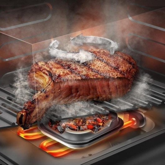 Freidora de Aire Cecotec Cecofry&Grill Smokin'Prime 11000 11L 2800W Dubbele Mand Grill Roker