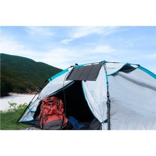 Solarpanel EcoFlow 28W – 2 USB-Anschlüsse – Zusammenklappbar – IP68 Widerstand