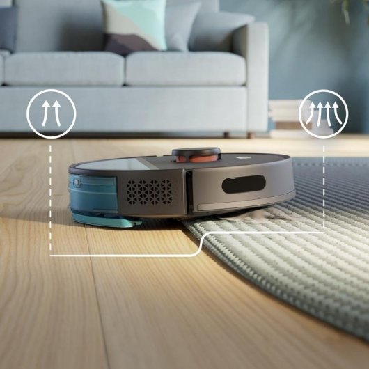 Aspirateurs Robots et Laveur Philips 3000 series HomeRun Aqua XU3000/01 Navigation LiDAR 4.000 Pa Contrôle vocal Alexa