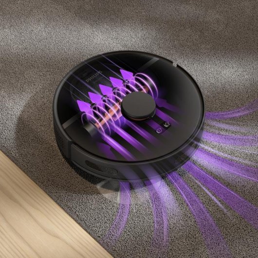 Aspirateurs Robots et Laveur Philips 3000 series HomeRun Aqua XU3000/01 Navigation LiDAR 4.000 Pa Contrôle vocal Alexa