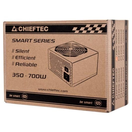 Fonte di Alimentazione Chieftec Smart GPS-400A8 400W ATX non modulare RoHS