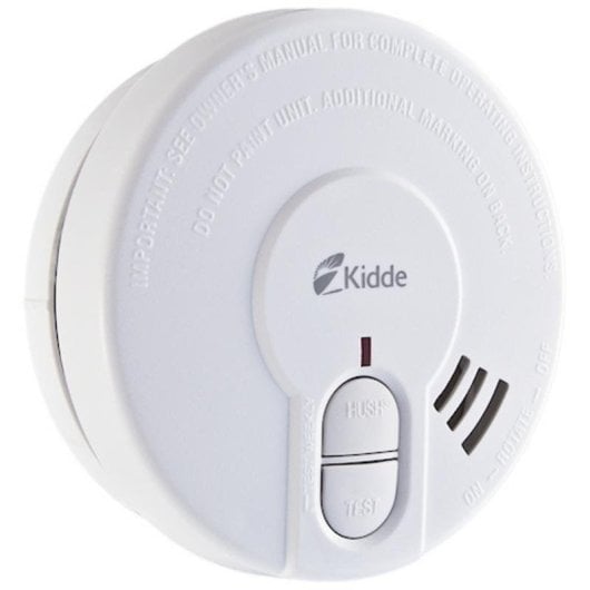 Détecteur de fumée et de gaz Kidde KID-29HD Sans fil Détection optique Alarme 85 dB LED
