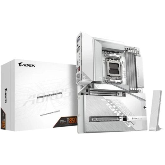 Schede Madri Gigabyte B850 AORUS STEALTH ICE B850 AM5 DDR5 ATX WiFi 7 PCIe 5.0