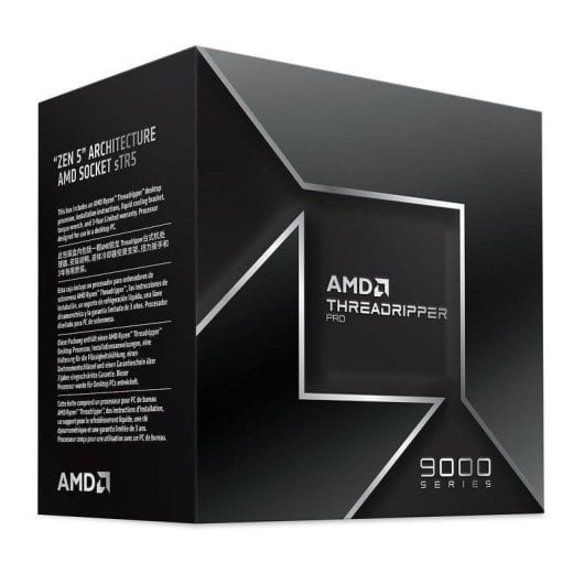 Processore AMD Ryzen Threadripper PRO 9995WX 96 Core 2,5 GHz Base 5,4 GHz Turbo Octa-Channel DDR5 Box