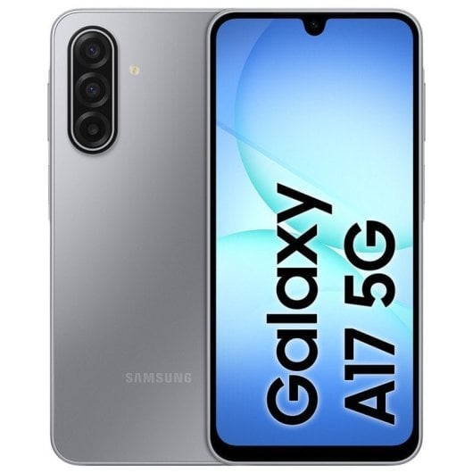Samsung Galaxy A17 5G 8GB 256GB 6.7" Super AMOLED Móvil con IA Gris Versión Importada EU