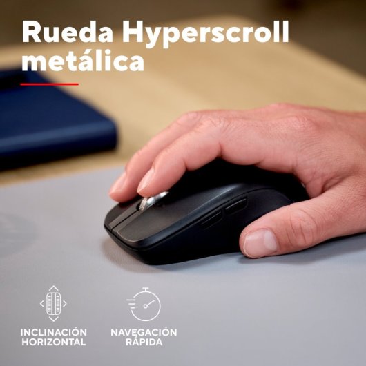 Ratón Trust Ferro Bluetooth 3200 DPI Negro Multidispositivo Rueda Hyperscroll