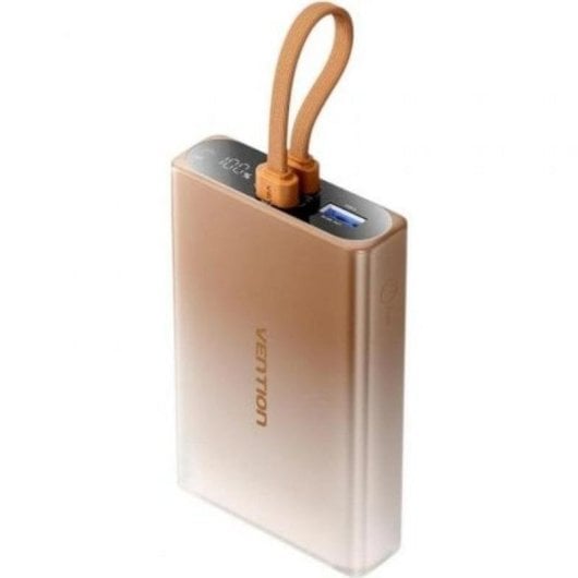 Batterie externe Vention FHZJ0 10000 mAh 22,5W USB-C Lightning USB-A Or