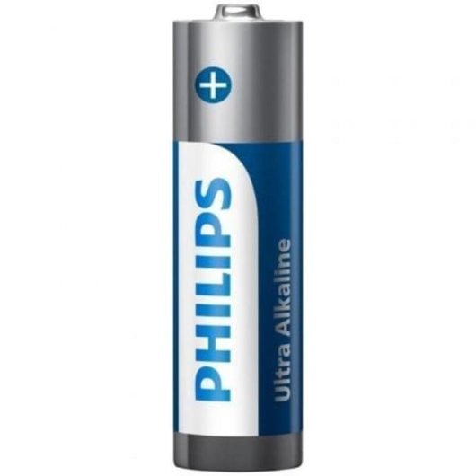 Pilha Philips LR6E4B/10 Ultra Alkaline AA 1,5V Pack 4 Sem Metais Pesados