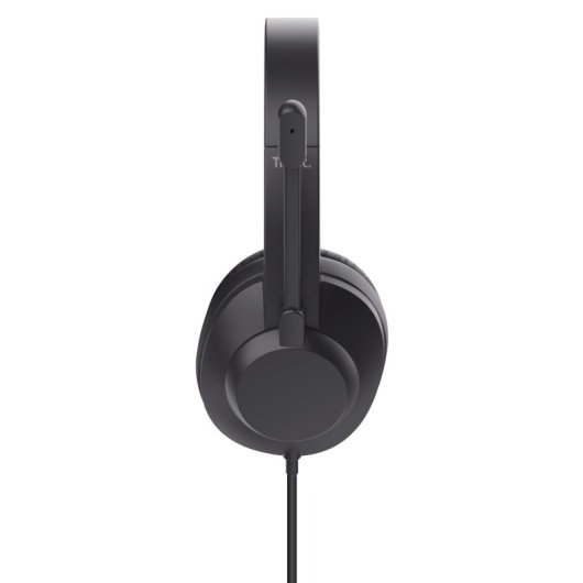 Auriculares Trust Ayda Max USB com fio USB-C/A para escritório com microfone preto