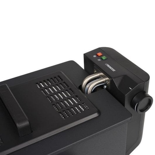 Friteuse Traditionnelle Princess 182006 3L 2000W avec Thermostat et Zone Froide