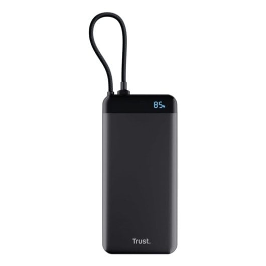 Powerbank Trust Fiera 20000mAh 20W USB-C Duplo Carregamento e Ecrã LED