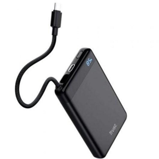 Powerbank Trust Fiera 10000mAh 20W double USB-C LED ultrafin