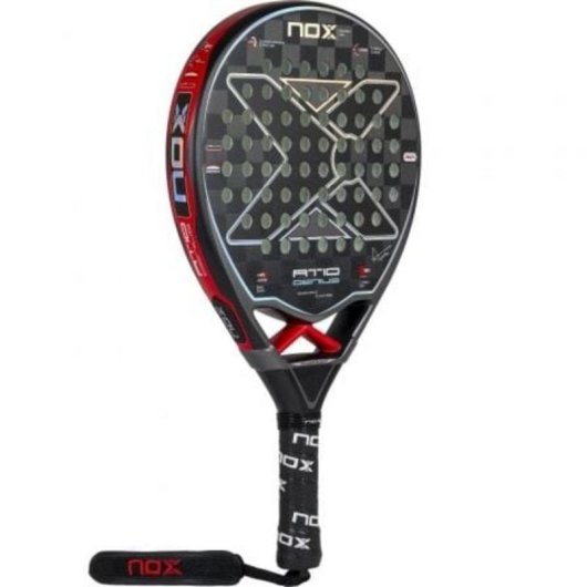 Pala de Pádel Nox Sport AT10 Luxury Genius 18K carbono 18K Smartstrap