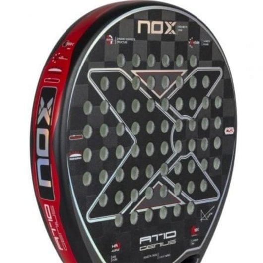 Pala de Pádel Nox Sport AT10 Luxury Genius 18K carbono 18K Smartstrap