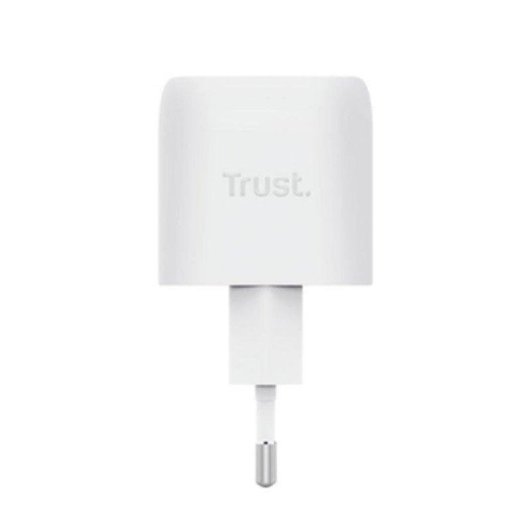 Carregador USB-C Trust Maxo GaN 30W Compacto Carga Rápida Branco