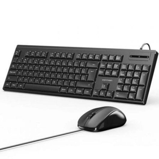 Tastatur Vention KTY-EN Membran mit symmetrischer USB-A Maus 104 Tasten EN