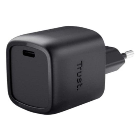 Caricatore Trust Maxo GaN USB-C 30W Power Delivery PPS Compatto Nero