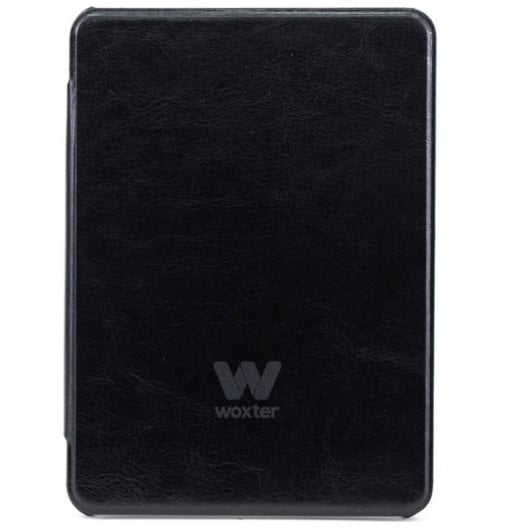 Funda para libro electrónico Woxter EB26-009 Universal 6" cuero negro con luz integrada