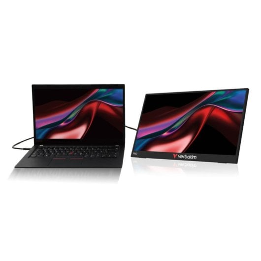 Monitor Verbatim Portable LIGHT 15.6" FullHD 60Hz IPS 10ms HDR FreeSync