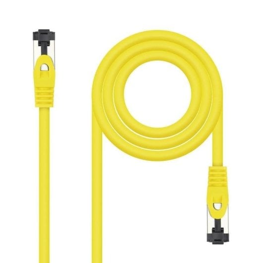Cable de red Nanocable 10.20.2000-L25-Y Cat8.1 0,25 m SSTP LSZH Amarillo